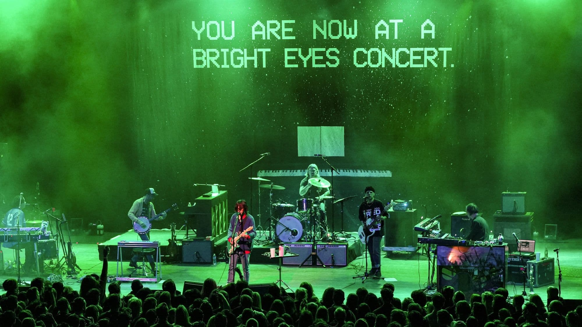 You Are Now At A Cursive And Bright Eyes Concert (In Brooklyn)